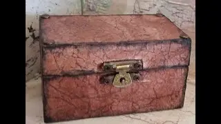Імітація шкіри. Спосіб номер два. Скринька.