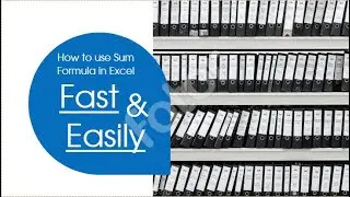 How to Use Sum Formula in Excel! Windows 7-2020|ExceTips!