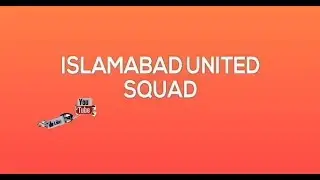Islamabad United PSL 2018 Squad