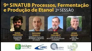 9º SINATUB Processos, Fermentação e Produção de Etanol 2ª Sessão