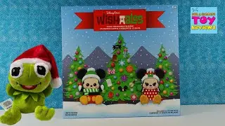 Disney Christmas Plushies Wishables 12 Day Countdown Calendar Blind Bag Opening