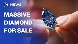 Rare 9.51-carat blue diamond auctions in Geneva