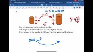 Similar Solids- Scale Factors of Enlargement