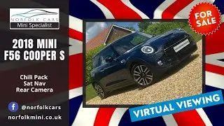 2018 Mini Cooper S Lapis Luxury Blue