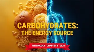 Sources and Functions of Carbohydrates | 9th Class Biology | Chapter 8 Nutrition Lecture 2026