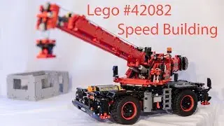 Lego 42082 Rough Terrain Crane Speed Building