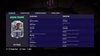 FREEZE ADAMA TRAORE SBC REVIEW!!!!!!!