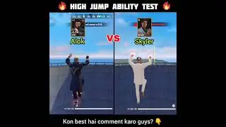 Alok Vs Skyler // Ability Test Alok Vs Skyler Ability test who will win