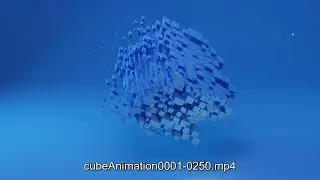Cube animation using Blender #blender#3d #animation #design #art #model #children #study#motivation