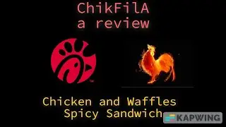 Chik Fil A Chicken and Waffles Spicy Sandwich Review