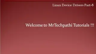 Linux device Drivers Part - 8 : Kernel symbol tables