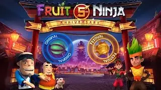 PARTY TIME!! | FRUIT NINJA EPISODE #3: FIVE YEAR ANNIVERSARY!! [[MINI GAMES GAMEPLAY]]