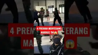 4 PREMAN LANGSUNG KO DI HADAPAN PROVOST 🤣😭 #kopassus #tni #shortvideo #intel #tniindonesia #sniper