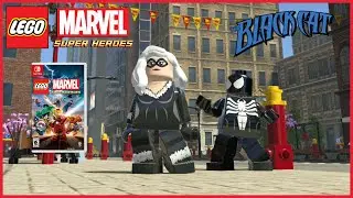LEGO Marvel Super Heroes Black Cat Free Roam Gameplay & Unlock Location (Nintendo Switch)