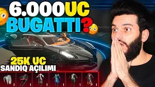 6000 UC'YE BUGATTI ALDIM🔥 EN ŞANSLI BUGATTİ AÇILIMI!🔥 | PUBG MOBILE