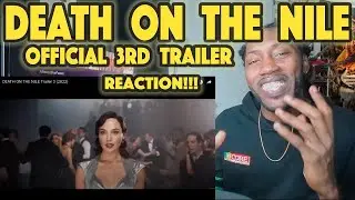 Death on the Nile - Official Trailer Reaction!!! | 20th Century Studios