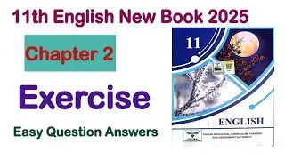 11th Class English New Book 2025 | Chapter 2 | Responsibility of the Youth in Nation Building 