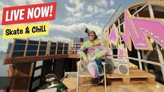 SKATE AND CHILL. Hanging with @smithybitzgameing