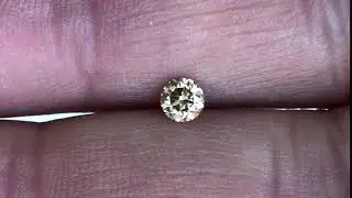 Fiery Natural Genuine Champagne Diamonds in Round Cut at AfricaGems