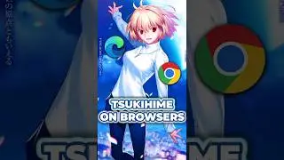 Теперь вы можете играть в Tsukihime в современном браузере! #шорты #tsukihime