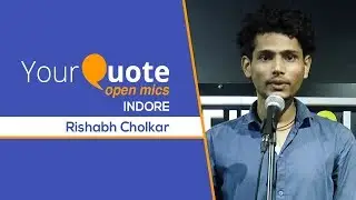 'Ek Nanhi Si Pari' by Rishabh Cholkar | Hindi Poetry | YQ - Indore (Open Mic 7)