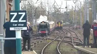 The No.71000 'DUKE OF GLOUCESTER' with LSL Saphos Trains: 