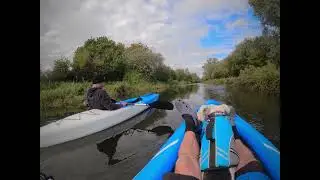 Heybridge basin to Beeleigh sea lock by kayak