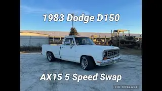 1983 Dodge D150 AX15 5 Speed Swap
