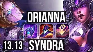 ORI vs SYNDRA (MID) | 5/2/19, 67% winrate | EUW Master | 13.13