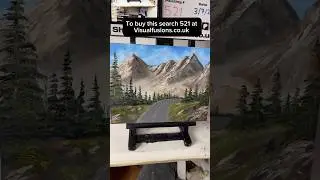 Alpine road pass - Oil Painting 521