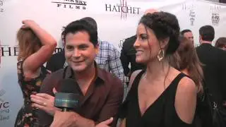 Adam Green - Writer of Hatchet III and Rileah Vanderbilt 