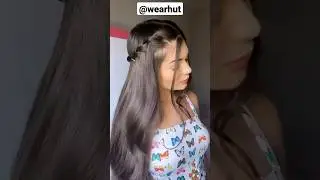Hair Style Girls Simple and Easy - Short Hair & Long Hair🔥❤️ #shorts #hairstyle