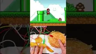 We Made a Burger From Video Game Food