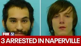 3 arrested after stolen SUV from another suburb found in Naperville, police say