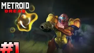 Story beginnings - Metroid Dread - Gameplay walkthrough part 1 - Nintendo switch