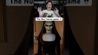 They made THE NUN into a HORROR GAME😱 #gaming #indiegames #horrorgame