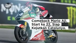Mario Aji Kembali! Harapan Besar di Moto2 Catalunya GP 2025 #marioaji 
