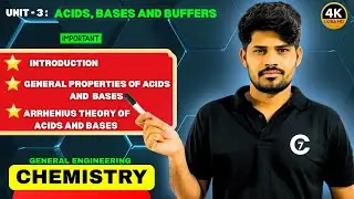 Acids, Bases and Buffers | Unit - 3 | Chemistry 🧪 | chaitumawa7 