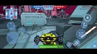 Playing mech arena control point clash