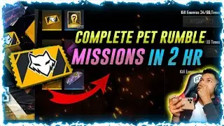 how to Complete pet rumble missions in just 2 hours|100% working| black Pearl gaming