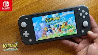 Klonoa Phantasy Reverie Series Nintendo Switch Lite Gameplay
