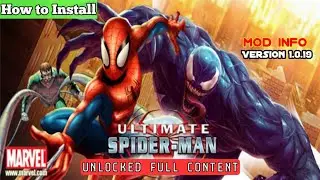 Spider-Man Total Mayhem HD v1.0.8 Apk Mod - Gameplay | Tutorial #SpiderManTotalMayhem #SPIDERMAN
