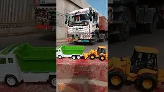Remote Control Jcb And Dumper Truck Unboxing And Testing Short Video ||