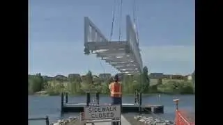 New Fishing Pier at Aurora Reservoir