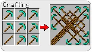 HOW TO CRAFT a MULTI PICKAXE of GOD in Minecraft? SECRET RECIPE *OVERPOWERED*