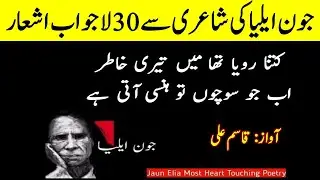 John Elia best poetry 2 lines | Juan Elia poetry status | best Urdu poetry collection