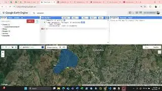 Как оцифровать или нарисовать интересующую область в Google Earth Engine
