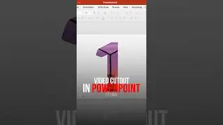Put Video Inside Text in PowerPoint Tutorial