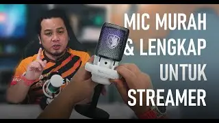 Mic Murah Dan Lengkap Untuk Streamer,Audio Level Studio Beb! Review Sades Tyto RGB USB Condenser Mic
