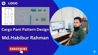 Cargo pocket pant pattern making,Cargo pant, trouser pattern making 